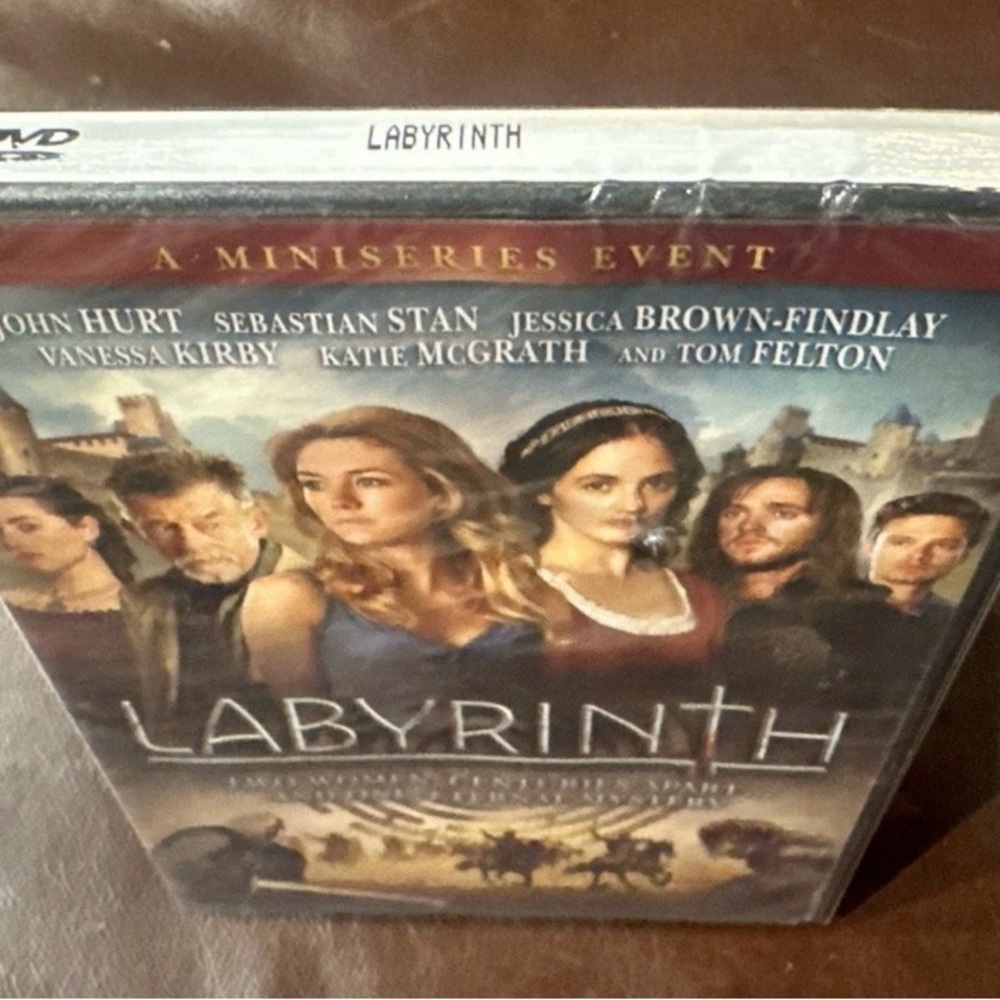 Labyrinth Miniseries DVD, Janet Suzman, Sebastian Stan, Kate Mosse, John Lynch - Picture 3 of 4